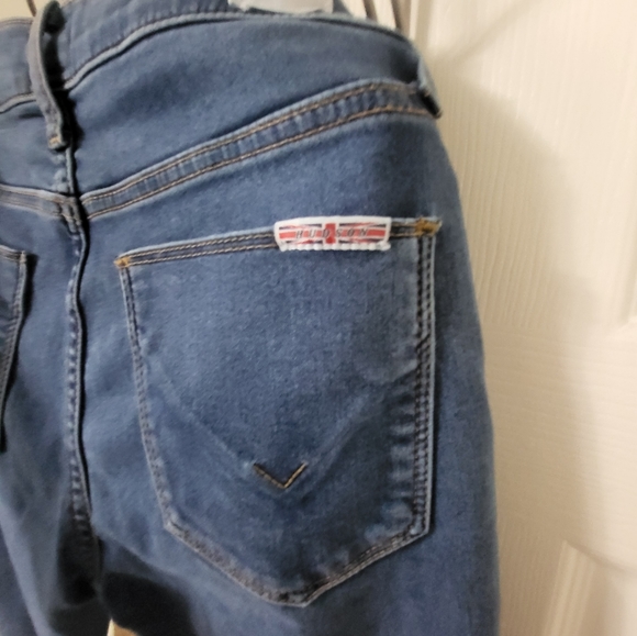 Hudson designer jeans size 26 Natalie- skinny true blue stretch, mid low rise - Picture 3 of 6